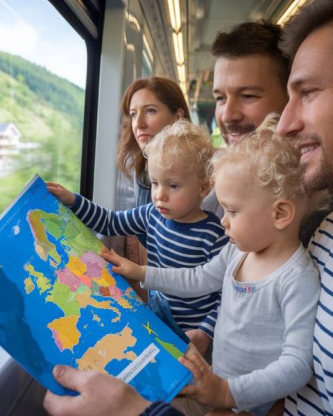 Tourisme ferroviaire : découvrir l’Europe en train avec des enfants