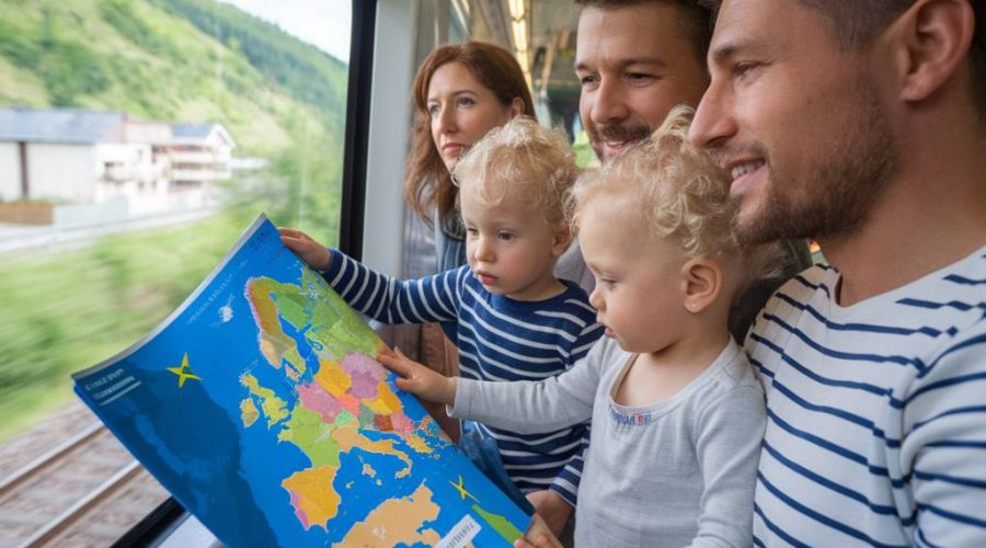 Tourisme ferroviaire : découvrir l’Europe en train avec des enfants