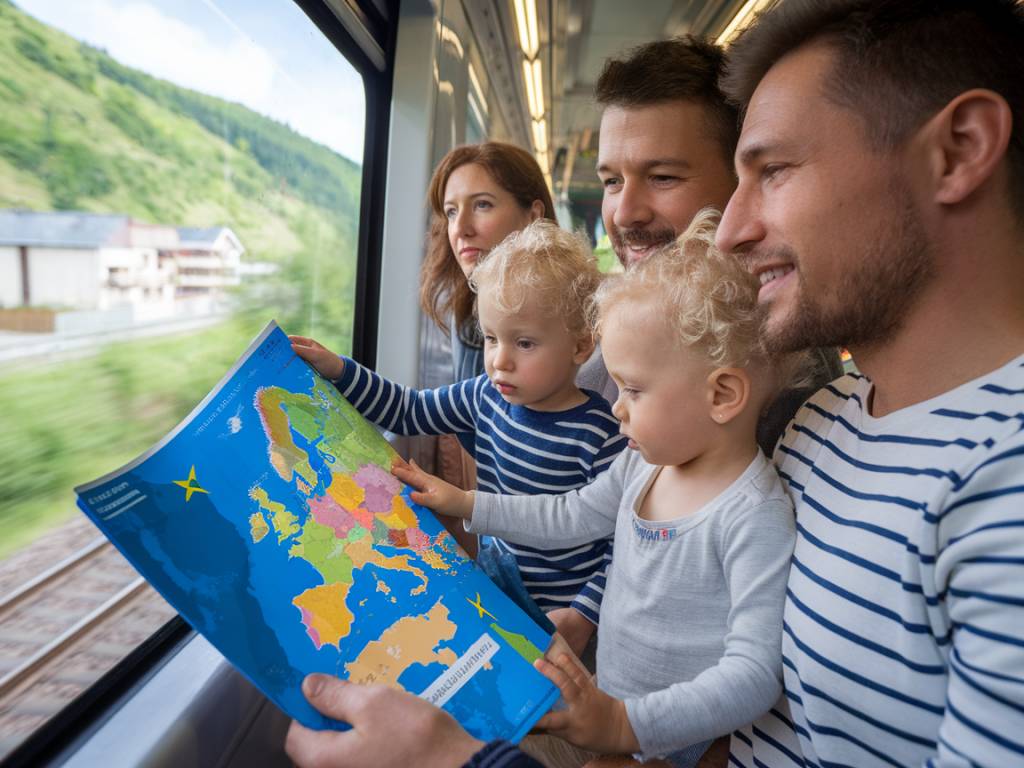 Tourisme ferroviaire : découvrir l’Europe en train avec des enfants