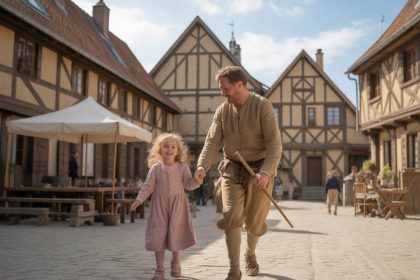 Séjour en famille dans un village médiéval : immersion historique et activités ludiques pour petits et grands