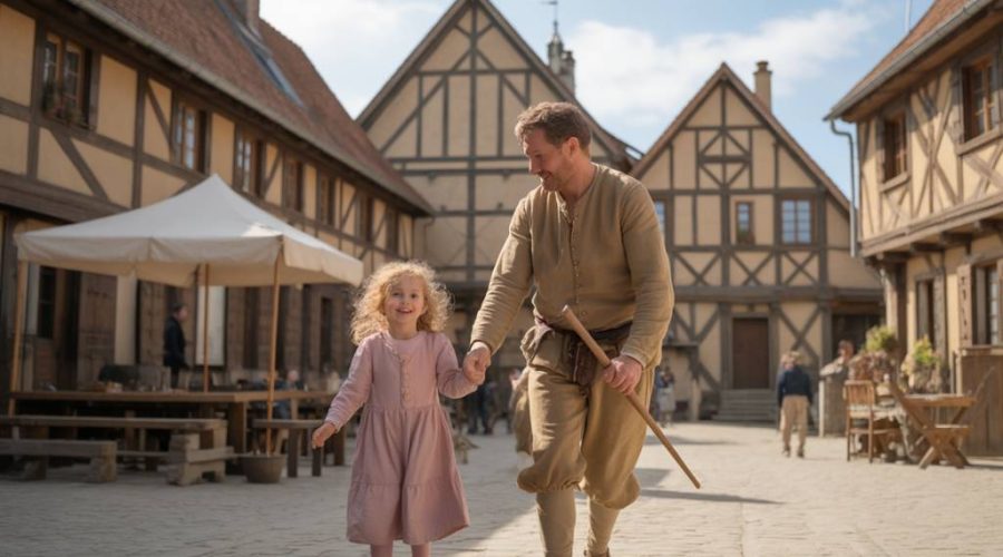 Séjour en famille dans un village médiéval : immersion historique et activités ludiques pour petits et grands