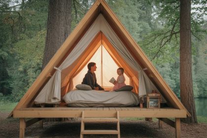 Dormir dans une cabane dans les arbres : une expérience féerique pour toute la famille
