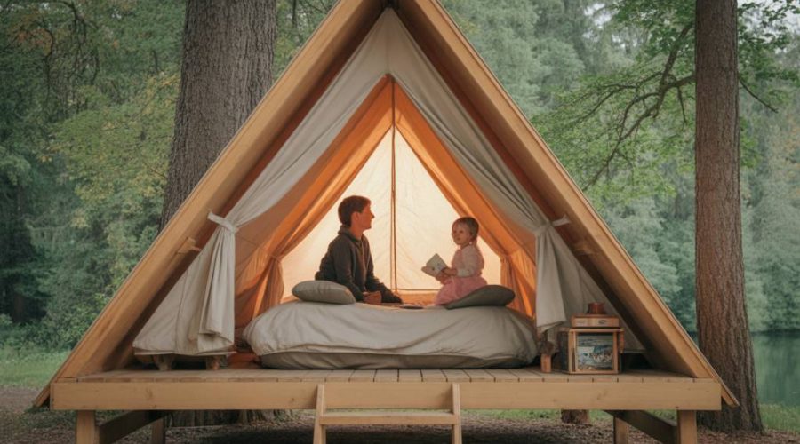 Dormir dans une cabane dans les arbres : une expérience féerique pour toute la famille