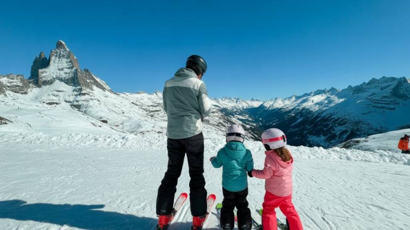 Champéry : skier dans les Portes du Soleil suisses en famille