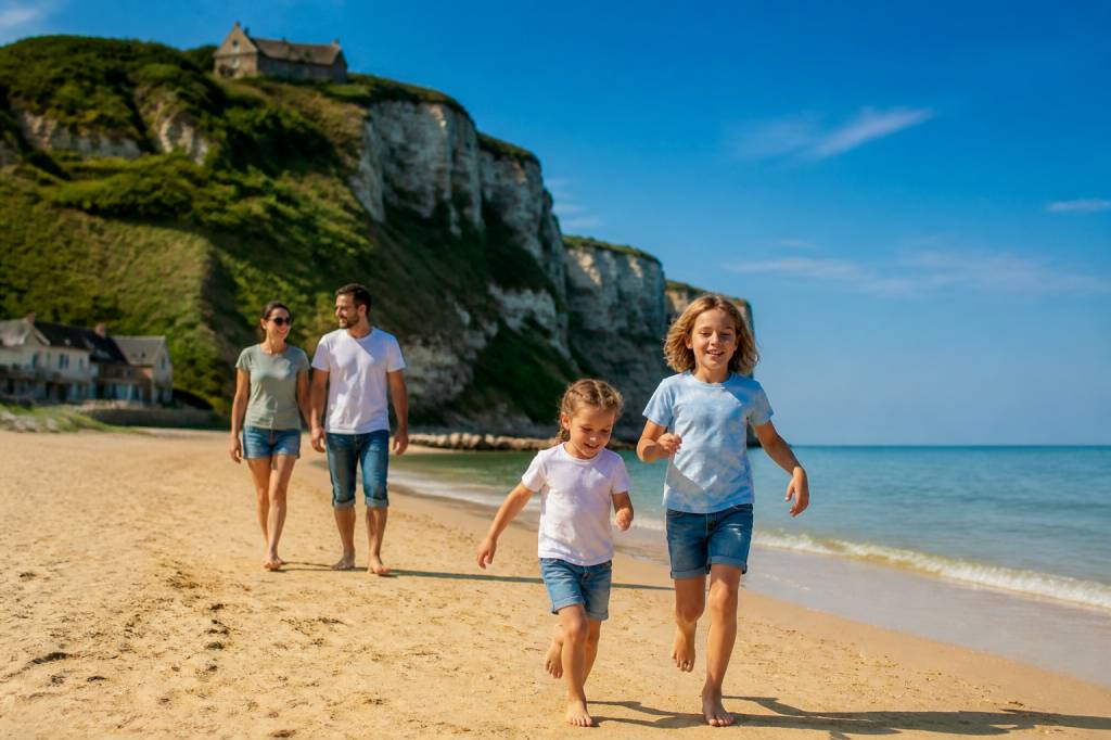 Hôtel familial en Normandie : les meilleures adresses pour des vacances en famille