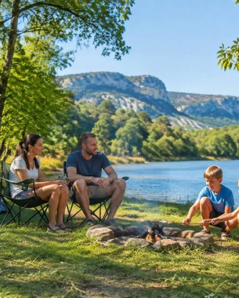 Camping familiale pas cher : les meilleures destinations pour des vacances en famille en France