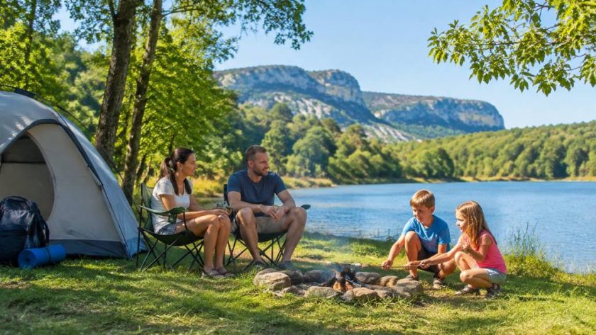 Camping familiale pas cher : les meilleures destinations pour des vacances en famille en France