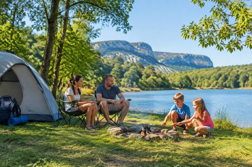 Camping familiale pas cher : les meilleures destinations pour des vacances en famille en France